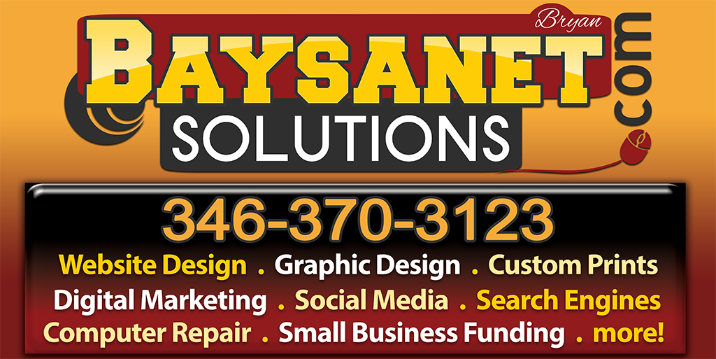 Professional Website Design Kingwood Texas - BaysanetSolutions.com